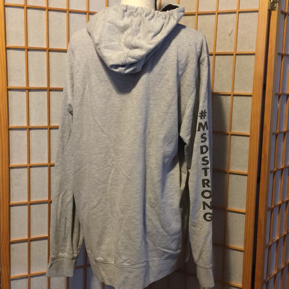 Yoga 4 MSD Strong Pullover  Gray Hoodie XL - Picture 2 of 10